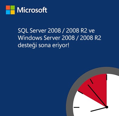 SQL Server 2008 / 2008 R2 ve Windows Server 2008 / 2008 R2 destei sona eriyor!