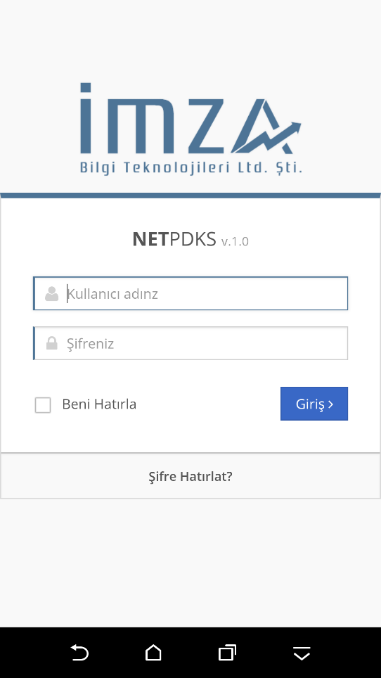 PDKS Mobil Raporlama
