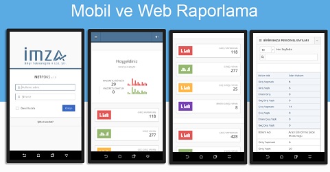 web ve mobil raporlama